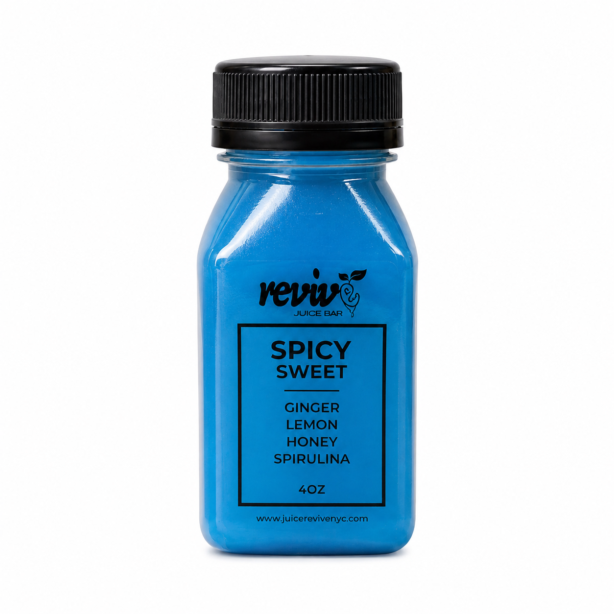 Spicy Sweet Spirulina Shot  4 Oz